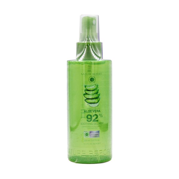 ناتشر ريبورت جل مهدئ ومرطب 92% بالصبار - Nature Report soothing gel mist 92% aloe vera 150ml