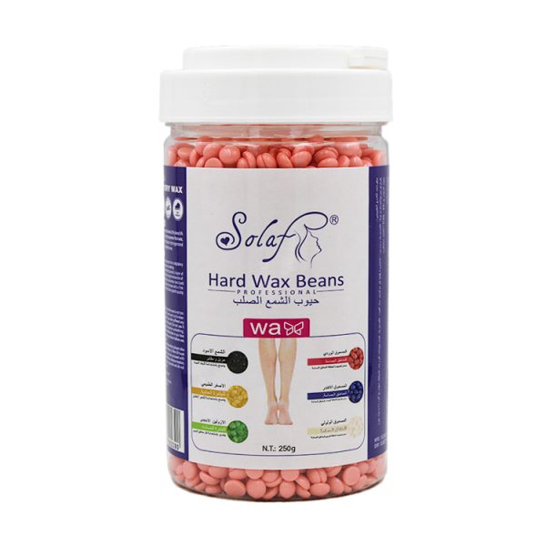 سولاف حبوب الشمع الصلب وردي - Solaf wax beans pink 250g