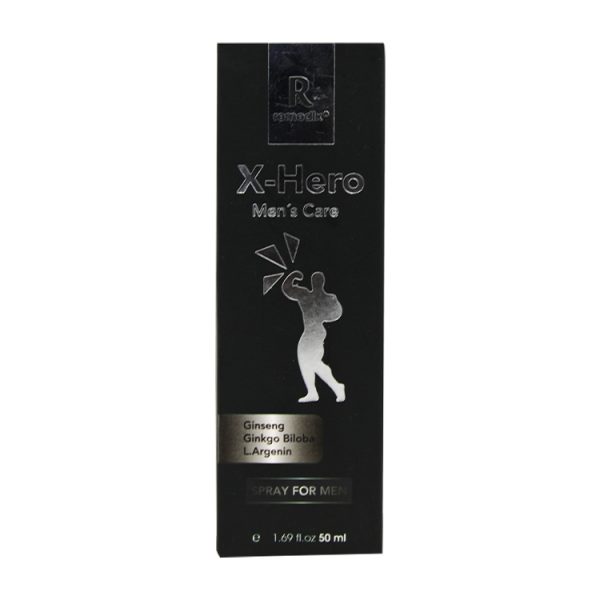 اكس هيرو بخاخ عناية بالرجال - X-Hero Men's Care spray for men 50ml