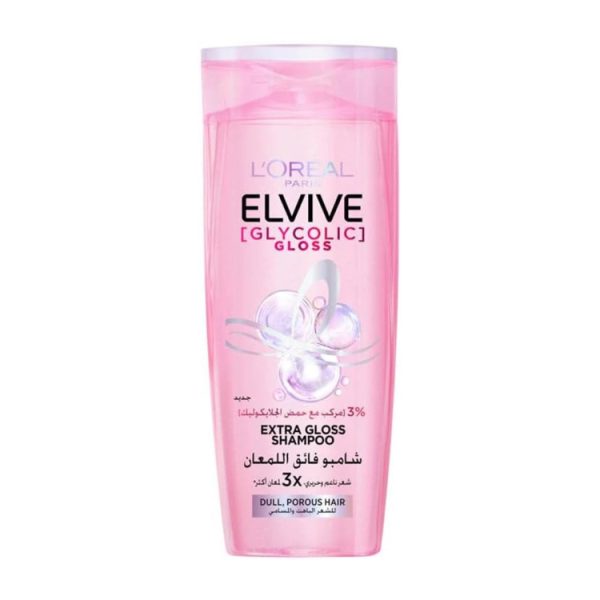 لوريال باريس شامبو بحمض الجلايكوليك - Loreal paris glycolic shampoo 400ml