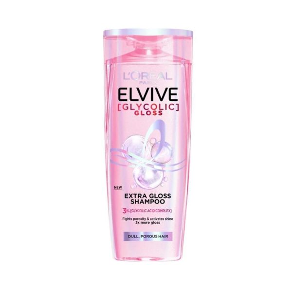 لوريال باريس شامبو بحمض الجلايكوليك - Loreal paris glycolic shampoo 200ml