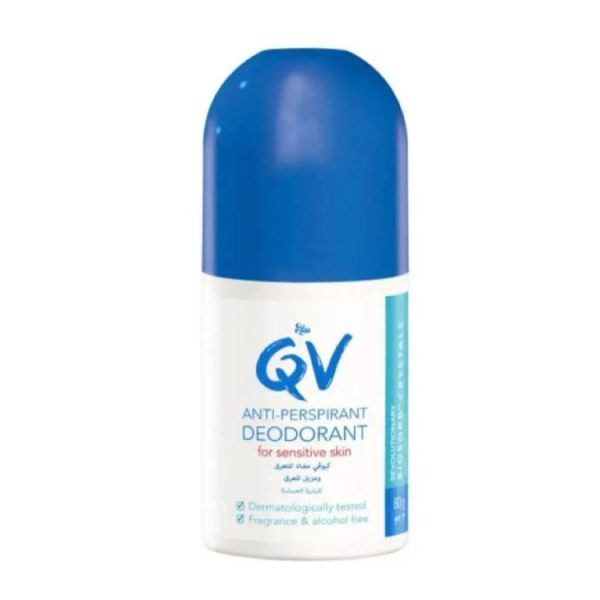 كيوفي مضاد للتعرق للبشرة الحساسة - QV anti-perspirant for sensitive skin 80g