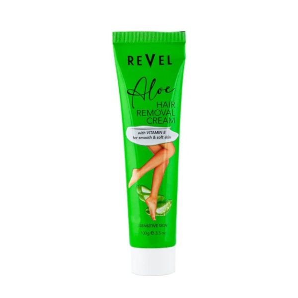 ريفيل كريم ازالة الشعر بالصبار - Revel Hair Removal Cream with Aloe Vera 100g
