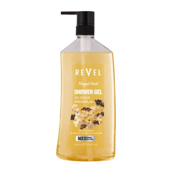 ريفيل شاور جل بالعود - Revel Shower Gel with Oud 1000ml