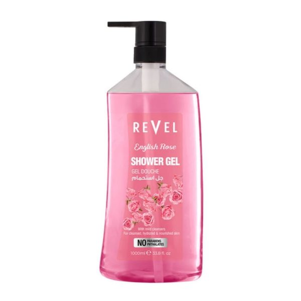 ريفيل شاور جل بالورد - Revel Rose Shower Gel 1000ml