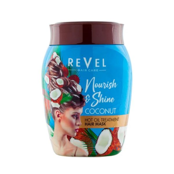 ريفيل حمام زيت قناع بجوز الهند - Revel Bath Oil Coconut Mask 1000ml