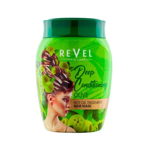 ريفيل حمام زيت قناع بالزيتون - Revel Bath Oil Mask with Olive Oil 1000ml