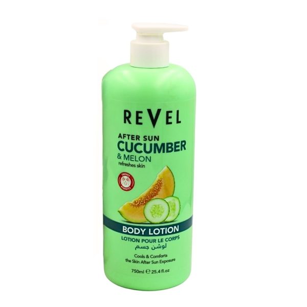 ريفيل لوشن الجسم بالخيار والشمام - Revel Body Lotion with Cucumber and Melon 750ml